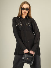 Black Pearl Drop Shirt