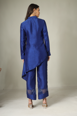 Blue Jhaalar Coord Set