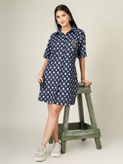 Denim Horse Head Dress