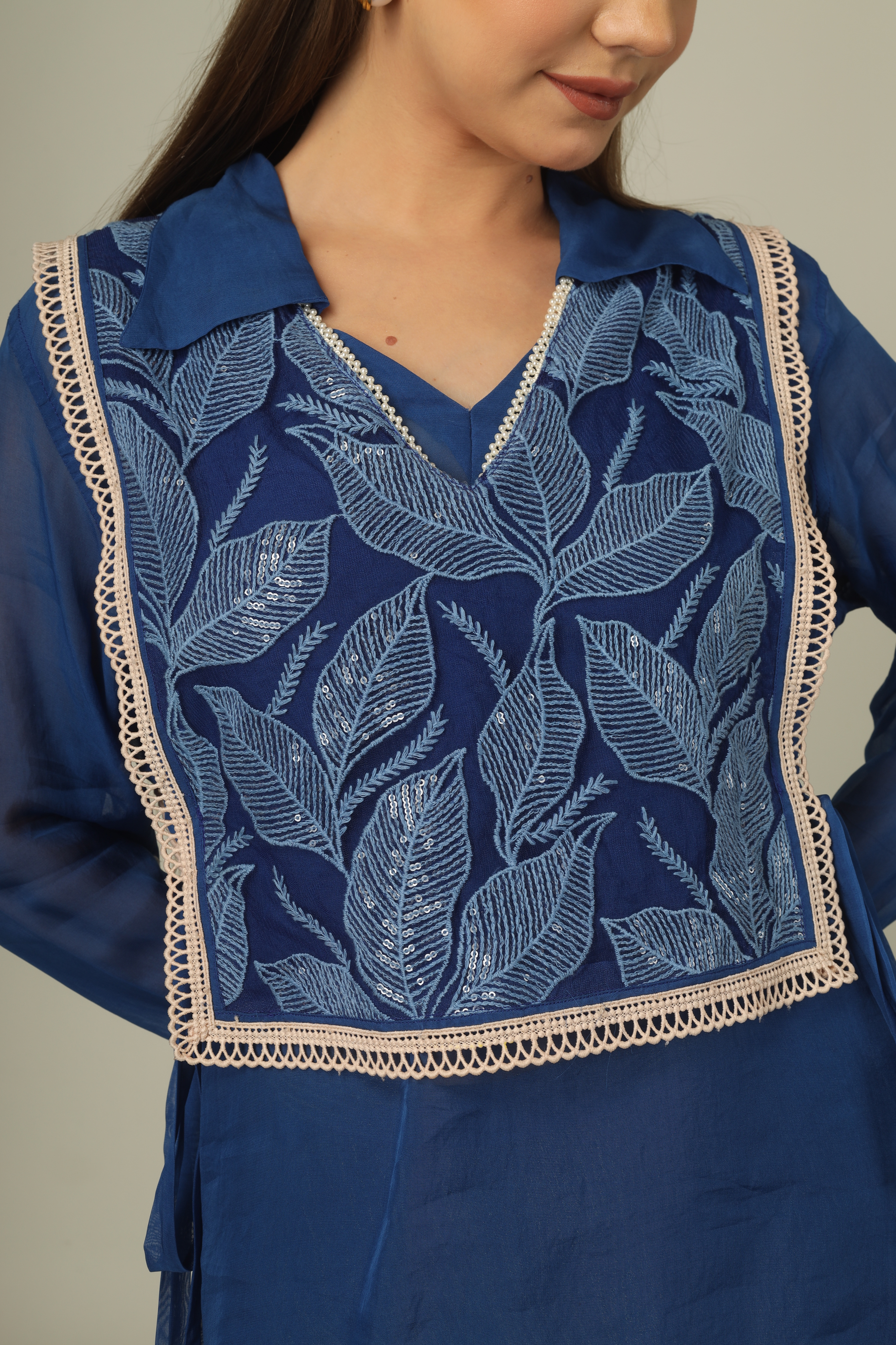 Blue Navy Coord Set