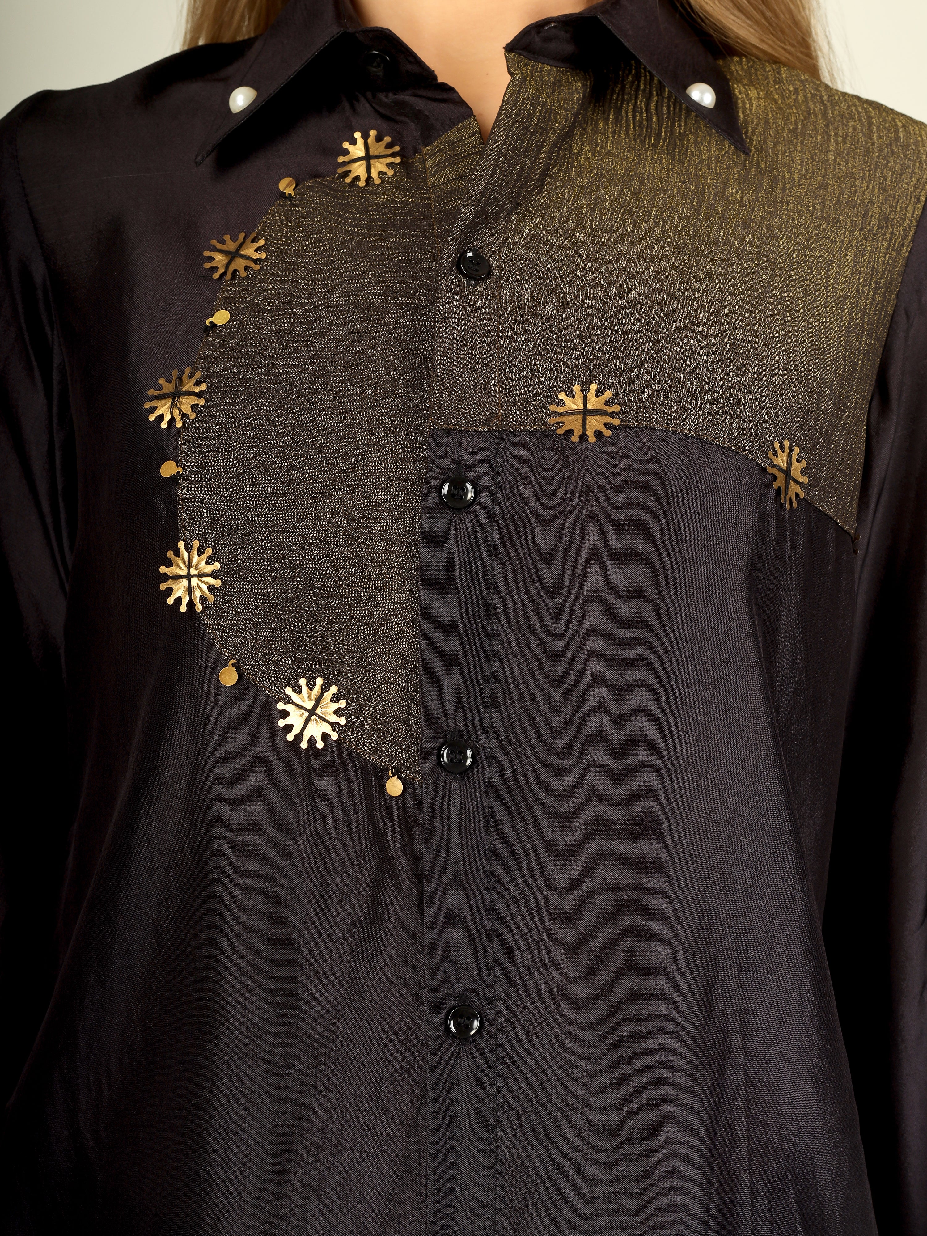 Black Half Moon Shirt
