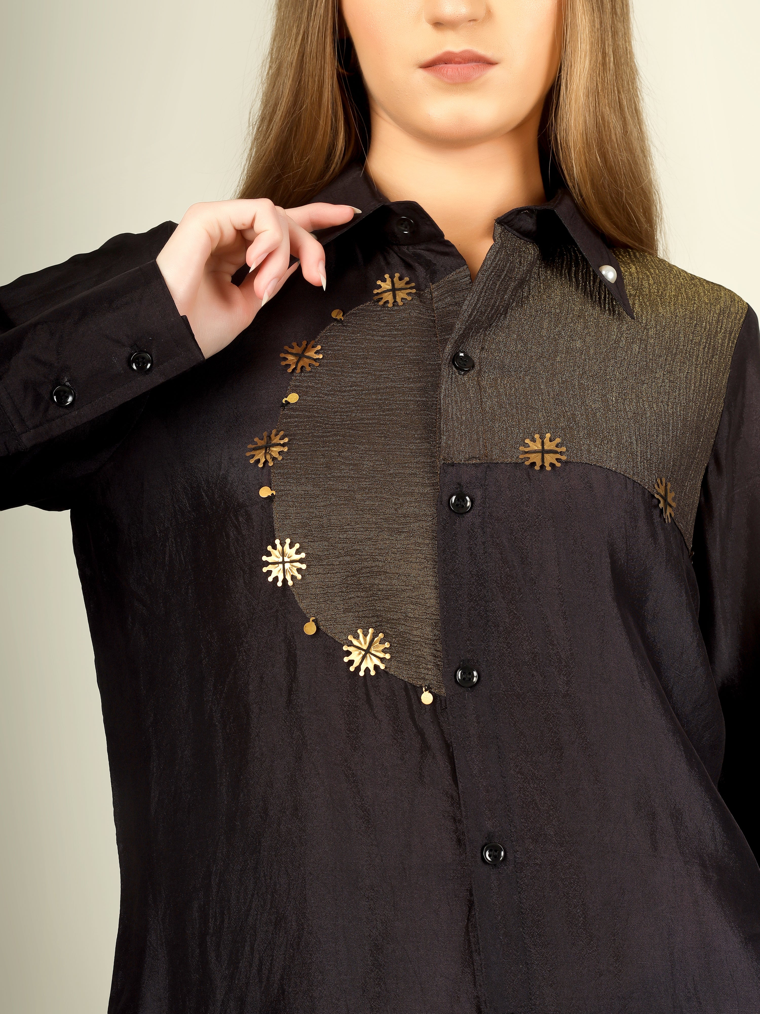 Black Half Moon Shirt