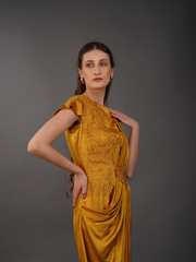 Armour Drape Dress
