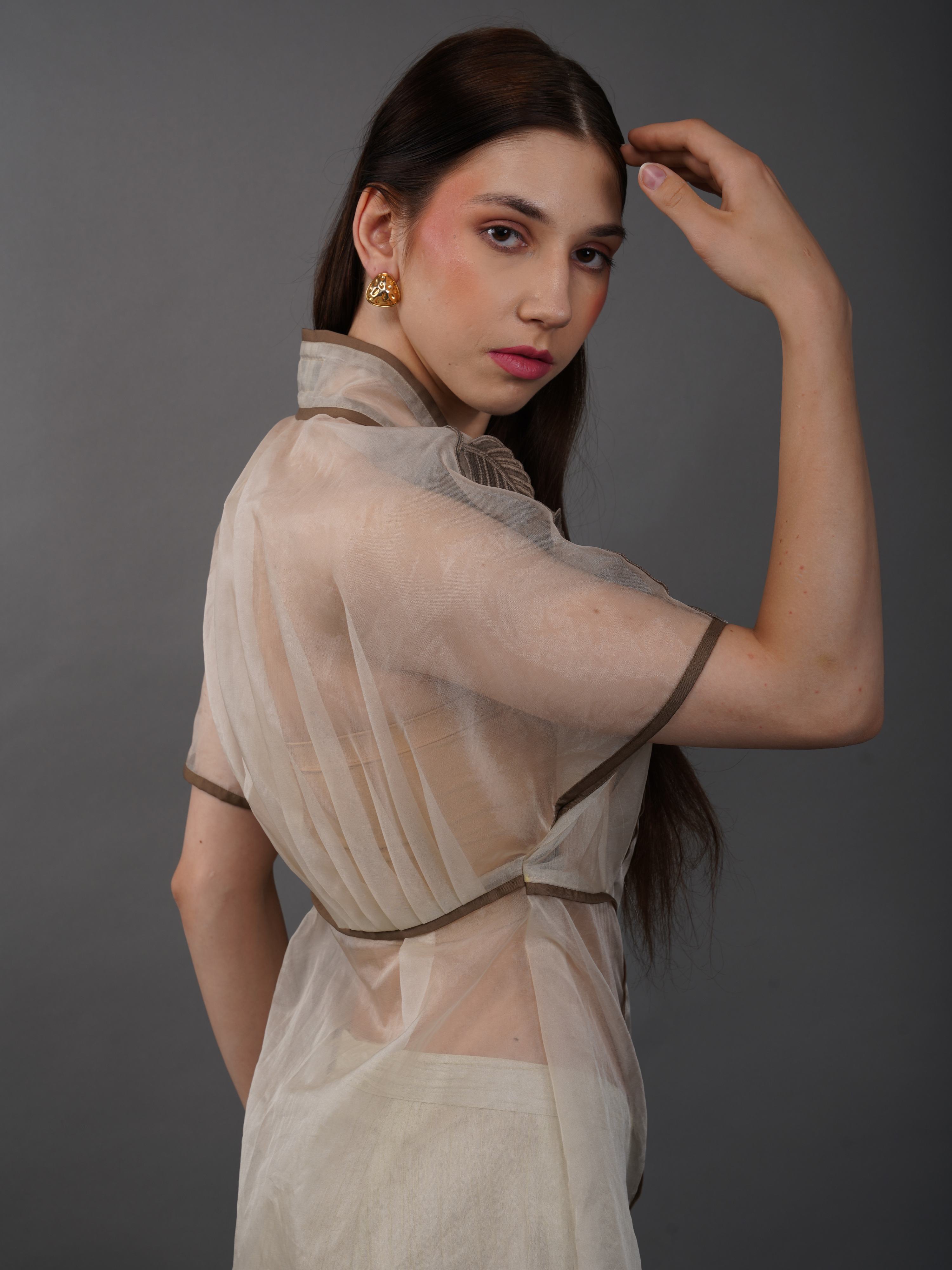 Leaf Shoulder Top