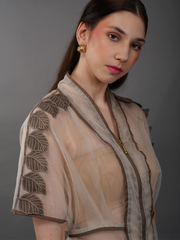 Leaf Shoulder Top