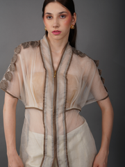 Leaf Shoulder Top