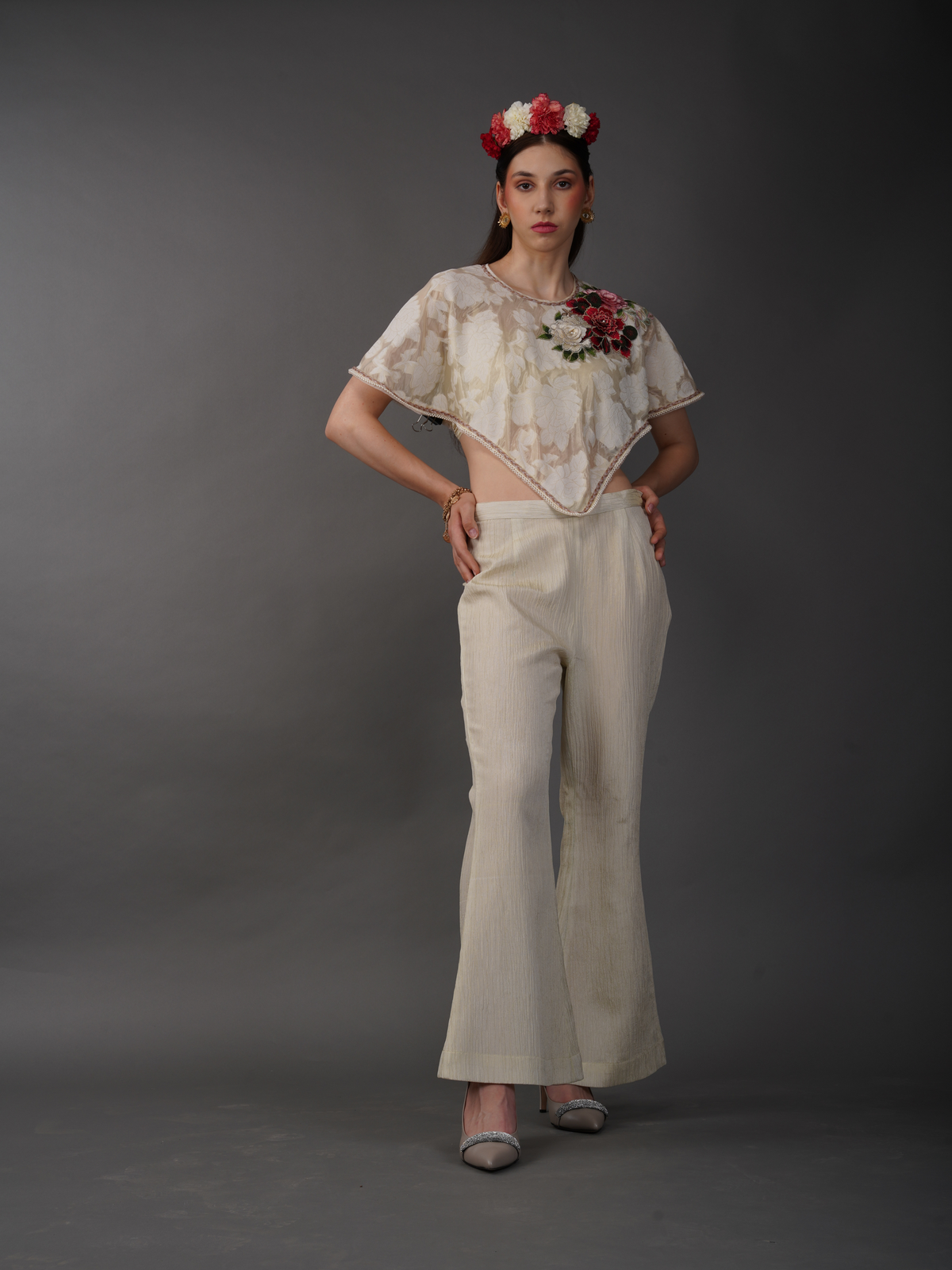 Floral Cape Co-Ord