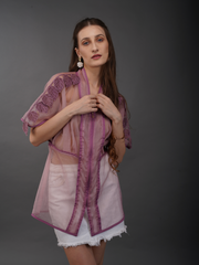Leaf Shoulder Top